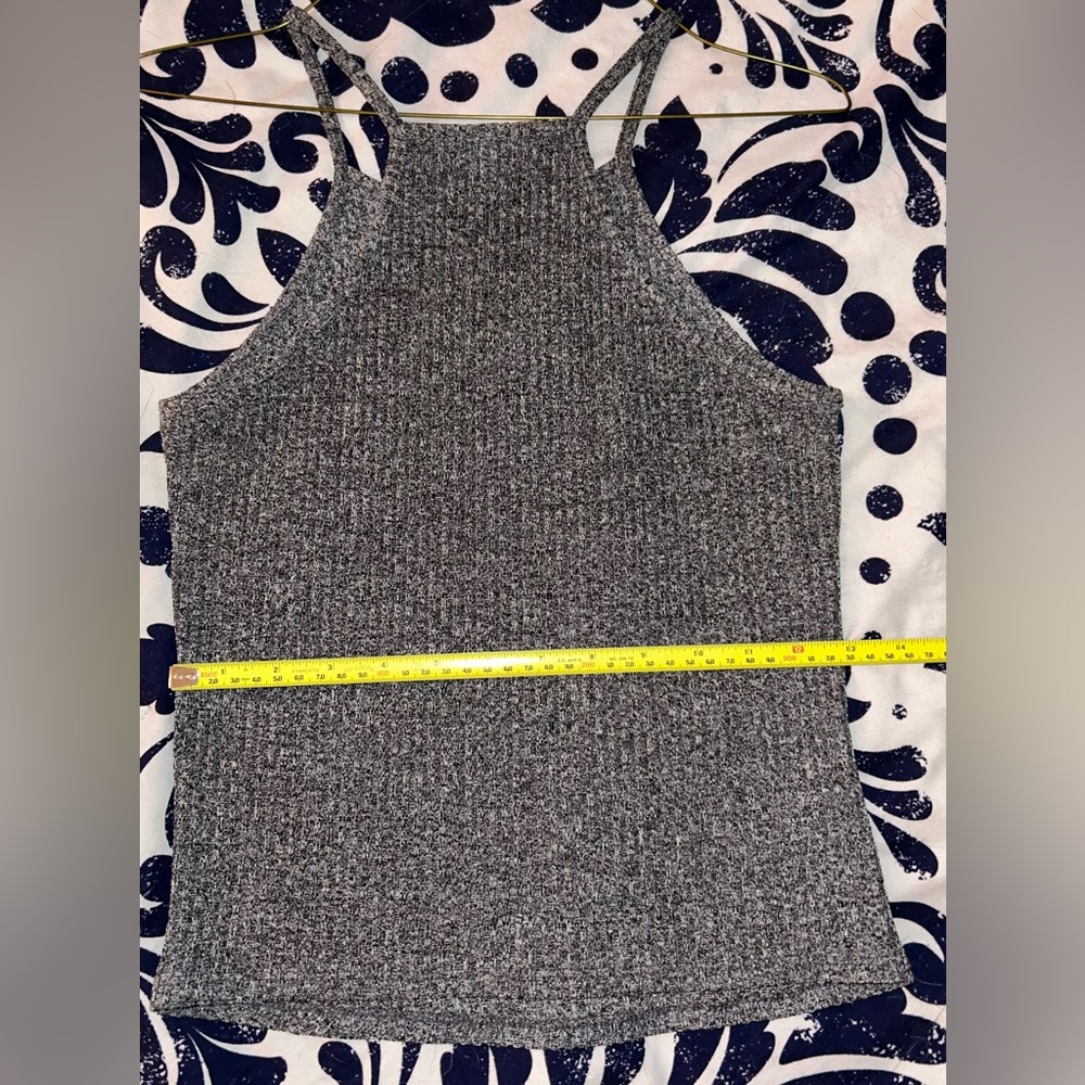 Poetry Grey Ribbed Top - Picture 2 of 8